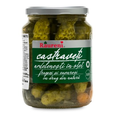 Raureni Ardelenesti Transylvanian Cucumbers 12 x 680g