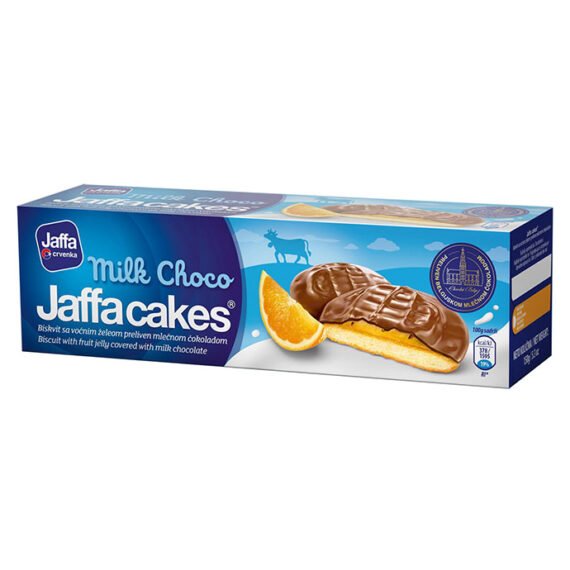 Crvenka Jaffa Milk Choco Biscuit Orange 24 x 158g